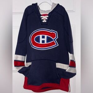 CCM Montreal Canadians Hockey Hoodie for kids Medium 10-12y